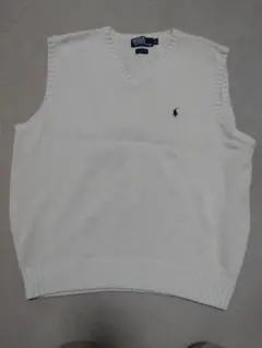 Polo by Ralph Lauren Vネックニットベスト Lサイズ
