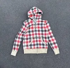 00's OLD UNIQLO チェック柄 ジップフーディ 値下げ交渉⭕️