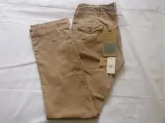 【美品】ダブルアールエル　ラルフローレン　オフィサーズ・チノパン・スリム・ナロー オフィサーズ チノパンツ｜Double RL(ダブル アール エル)｜Ron