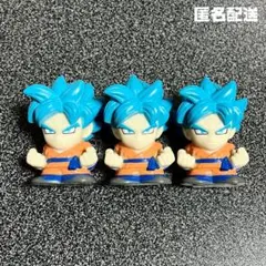 ドラゴンボール 超サイヤ人ゴッド スーパーサイヤ人 孫悟空 ソフビ セット
