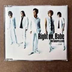 ゴスペラーズ Right on, Babe CD シングル