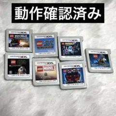 【3DS】レゴ セット売り 7点 まとめ売り ソフトのみ