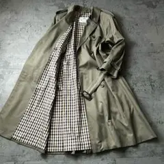 極美品 Aquascutum Aqua5 英国製 トレンチコート チェック裏地のサムネイル