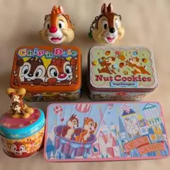 タッパーウェア ディズニー チップとデール 4点セット 箱付き - メルカリ
