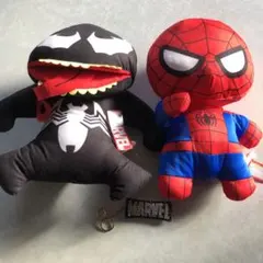 MARVEL　COMICS　メガジャンボぬいぐるみ　スパイダーマン　ヴェノムのサムネイル