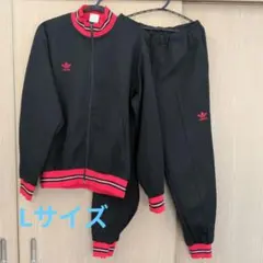 adidas✕DESCENTE80'sヴィンテージジャージ上下セットL　単品可