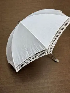LANVIN レース装飾 晴雨兼用折りたたみ傘のサムネイル