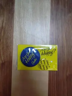 Are You Happy? 会場限定缶バッジ 黄色