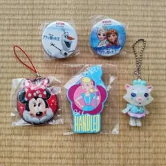 ディズニーキャラクターキーホルダーセット