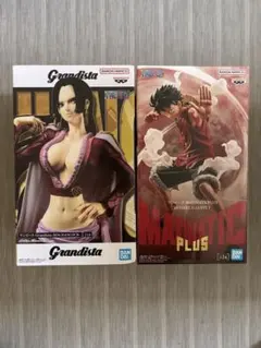 ワンピース　グランディスタ　ボアハンコック　MAXIMATICPLUS ルフィ