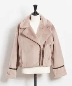 エコファーライダースジャケット