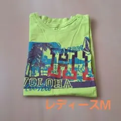 VOLCOM 半袖 Tシャツ ライムグリーン レディース Mのサムネイル