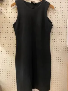 agnis b. ノースリーブワンピース 3 ブラック