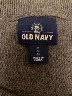 OLD NAVY グレー セーター M 60%コットン 40%ポリエステル