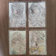 とあるお茶　ポストカード　イラストレーター　グッズ
