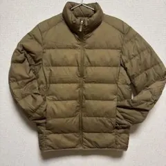 UNIQLO ウルトラライトダウン　メンズ　ブラウン　S