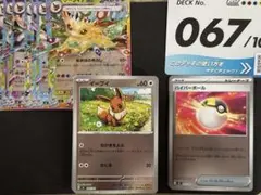 スタートデッキ100 67番 067/100 ミラー イーブイ ブイズ デッキ