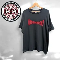 90s 00s INDEPENDENT Tシャツ 赤枠タグ スカル 黒 L相当 - メルカリ