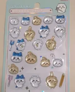 ボンボンドロップシール ちいかわ×ハチワレ×うさぎ 正規品 おすそ分け