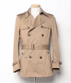 タケオキクチ　トレンチコート　ベージュ