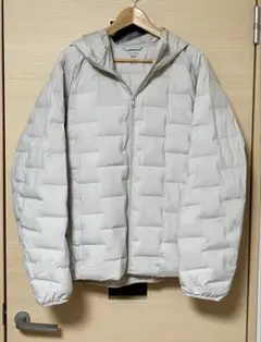 UNIQLO パフテックパーカ オフホワイト XL