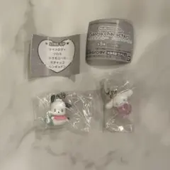 サンリオ　めじるしアクセサリー　エモきゅん　パステル　ポチャッコ　シナモロール