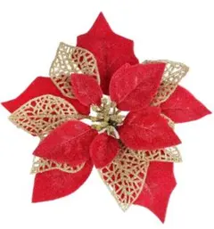 クリスマスツリー飾り 人工花 造花 クリスマス花 フラワー オーナメント