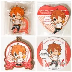 新品★あんスタ【明星スバル】アニカフェ★特典★コースター★夢ノ咲コック★セット