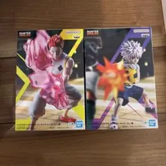 HUNTER×HUNTER フィギュア　キルア　ヒソカ　G.I.編　２体セット