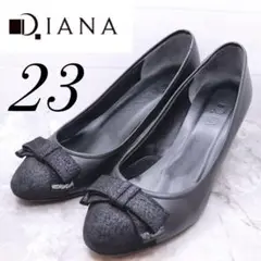 極美品✨ダイアナ DIANA ウェルフィット パンプス 23cm 黒 リボン Amazon | [ダイアナ] WELLFIT ウェルフィット ローヒール