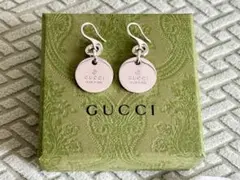☆値下げしました☆Gucci ピアス GUCCI - グッチ GUCCI ピアス GG ロゴ K18YG 【中古】の通販 by