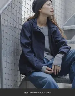 アーバンリサーチ　多機能マウンテンパーカー　ネイビー