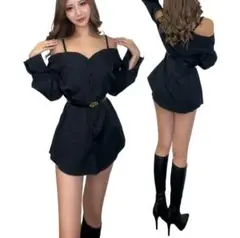 intherise インザライズ　ストラップオフショル　ベルト付き　新品　完売