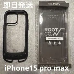 ROOT CO. iPhone 15 Pro Max 専用 ブラック