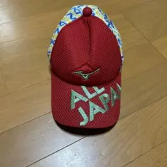 MIZUNO ALL JAPAN キャップ レッドのサムネイル