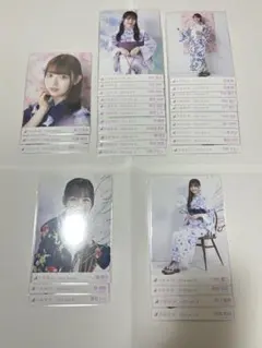乃木坂46 浴衣 2023.July-II 生写真 まとめ売り