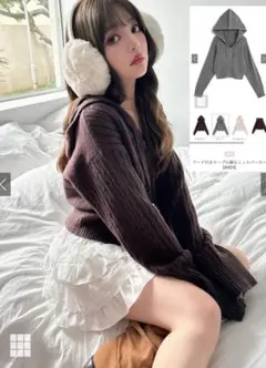 ニットパーカー ニット