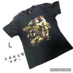 モトリークルー 2005年ツアーTシャツ L 黒 メタル