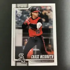 MLB Topps 트레이딩 카드 Chase Meidroth