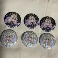 名探偵プリキュア！ 映画 SMT限定 森亜るるか 缶バッジ 4個セット