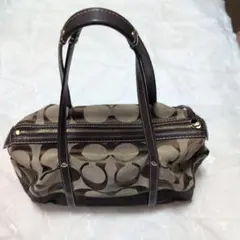 コーチ トートバッグ ブラウン/ベージュ