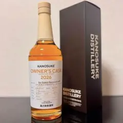 【198本限定】嘉之助 OWNER'S CASK 2026 KANOSUKE 198本限定】嘉之助 OWNER'S CASK 2026 KANOSUKE - メルカリ