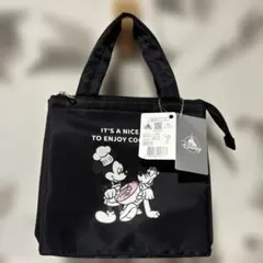 ディズニーストア　ミッキーマウス　プルート　保冷バッグ　ブラック