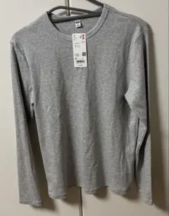ユニクロ　　ソフトリブクルーネックT