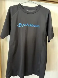phiten バレーボール Tシャツ ブラック Oサイズ
