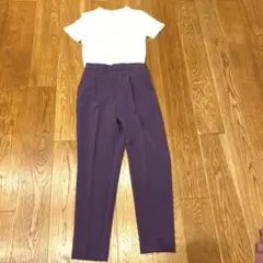 GU パンツ　パープル