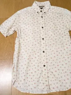 ユナイテッドアローズ　リズムオブライフ　花柄　半袖シャツ　M　美品のサムネイル