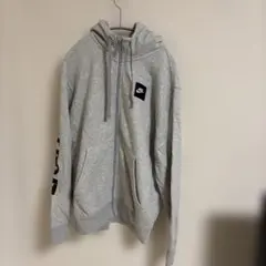 NIKE ジップアップパーカー グレー JUST DO IT