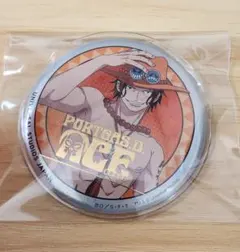 ONE PIECE　エース　缶バッジ