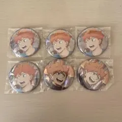 日向翔陽 缶バッジ ハイキュー いただきます OFD